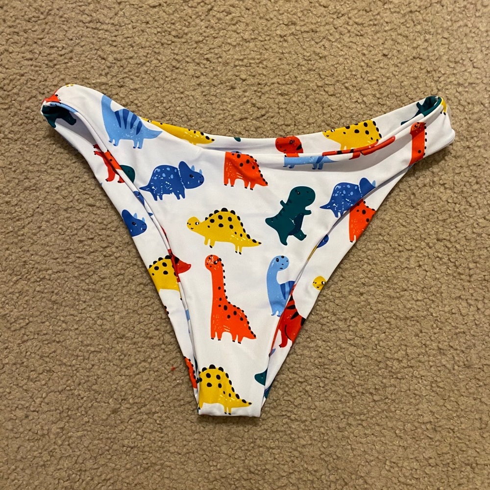 Brand new Dino printed cheeky bikini bottoms